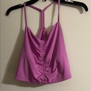Target : All In Motion Pink Ruched Work Out Tank Top